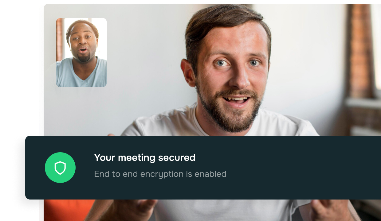 Enterprise-grade security built in
